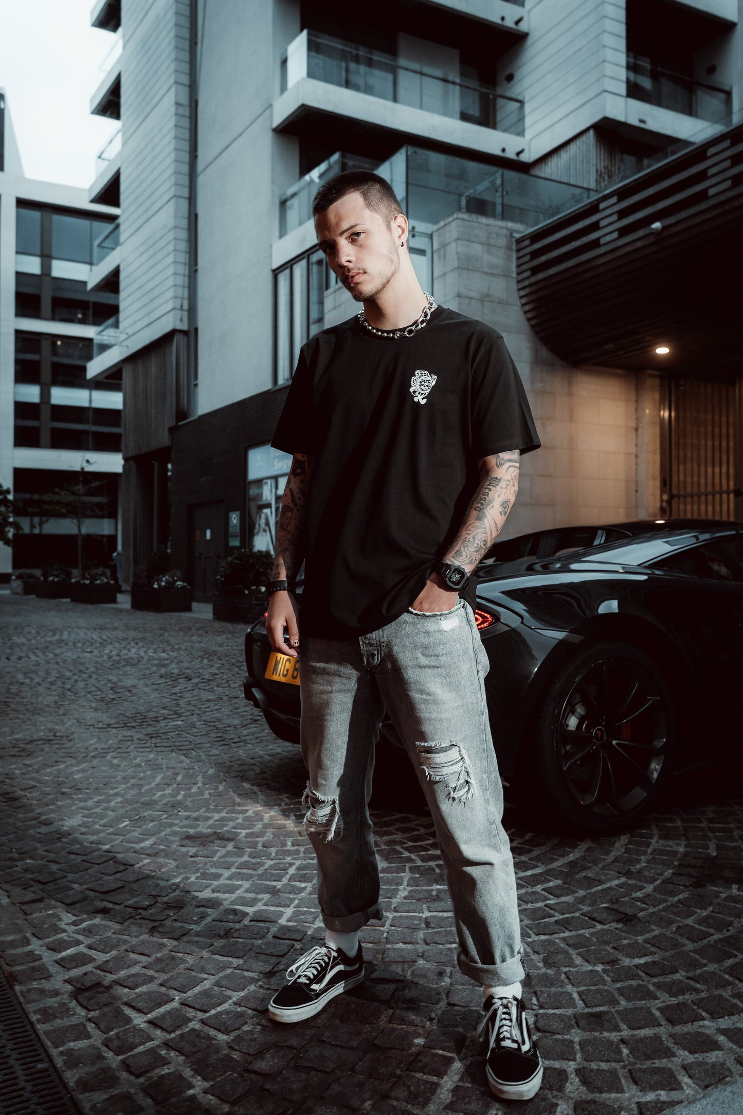 The Watchman Tee - Black