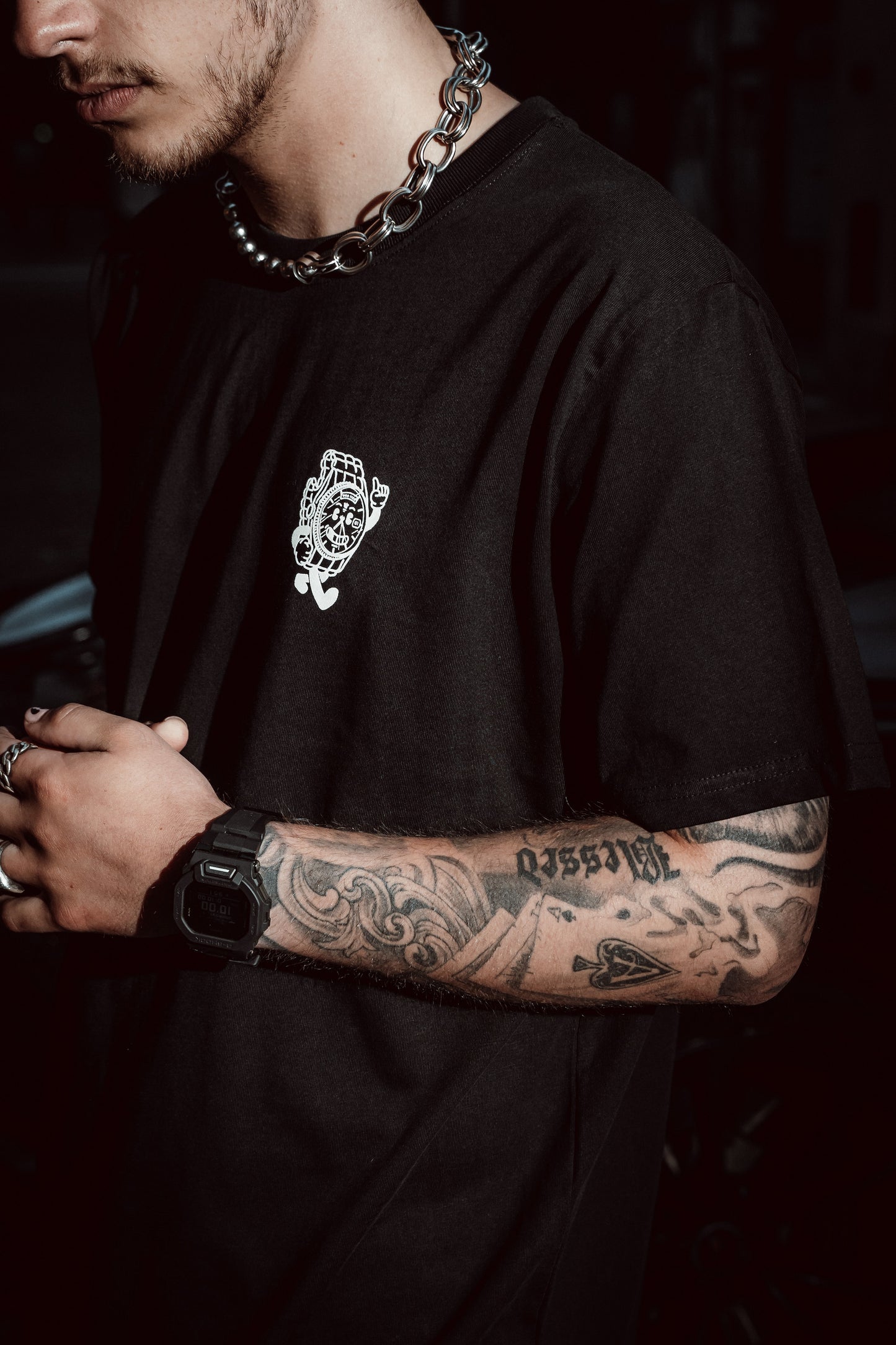 The Watchman Tee - Black