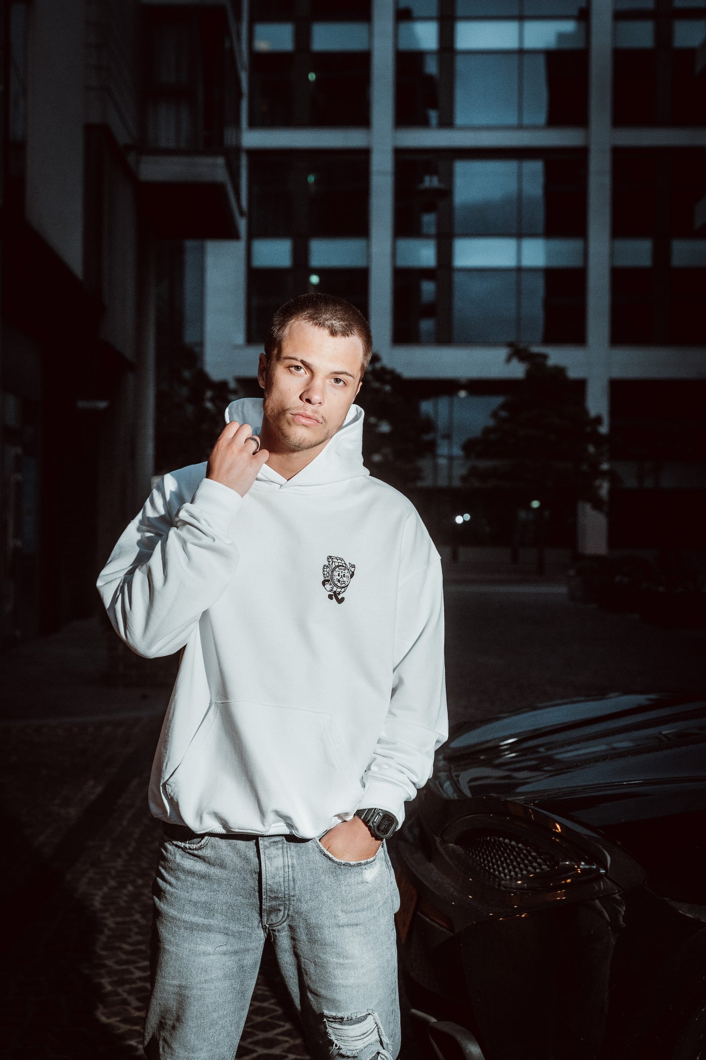 The Watchman Hoody - White