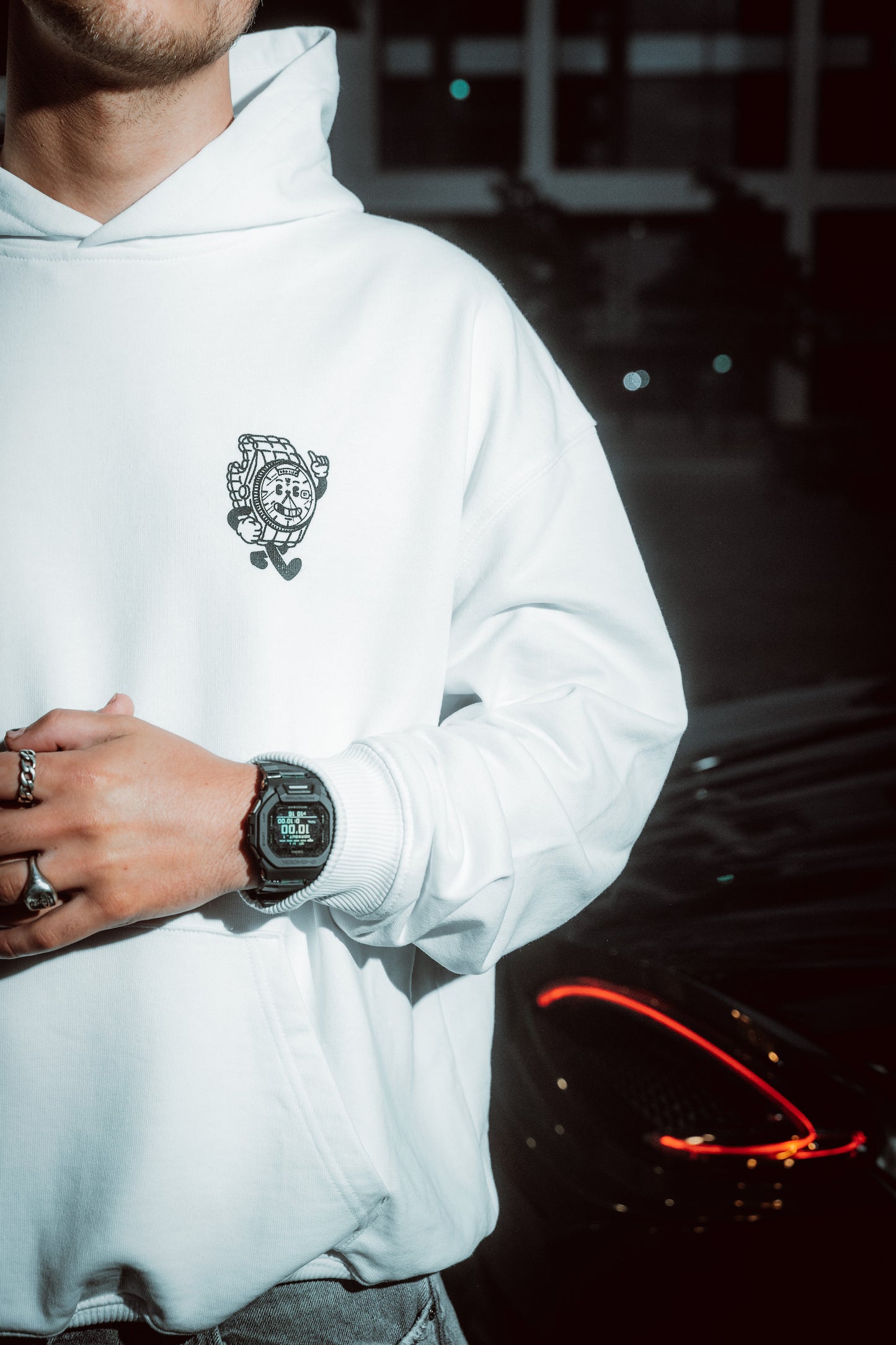 The Watchman Hoody - White