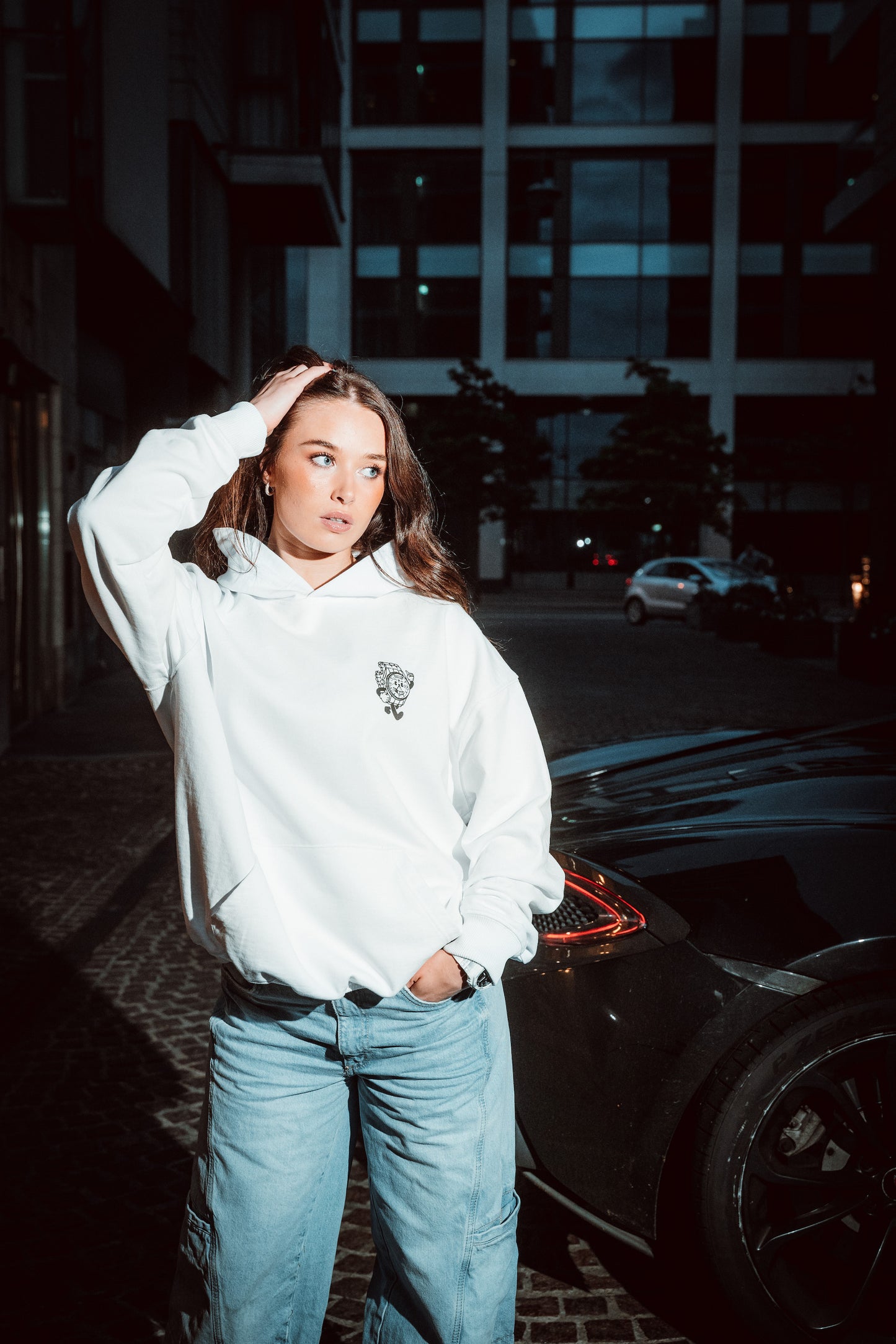 The Watchman Hoody - White