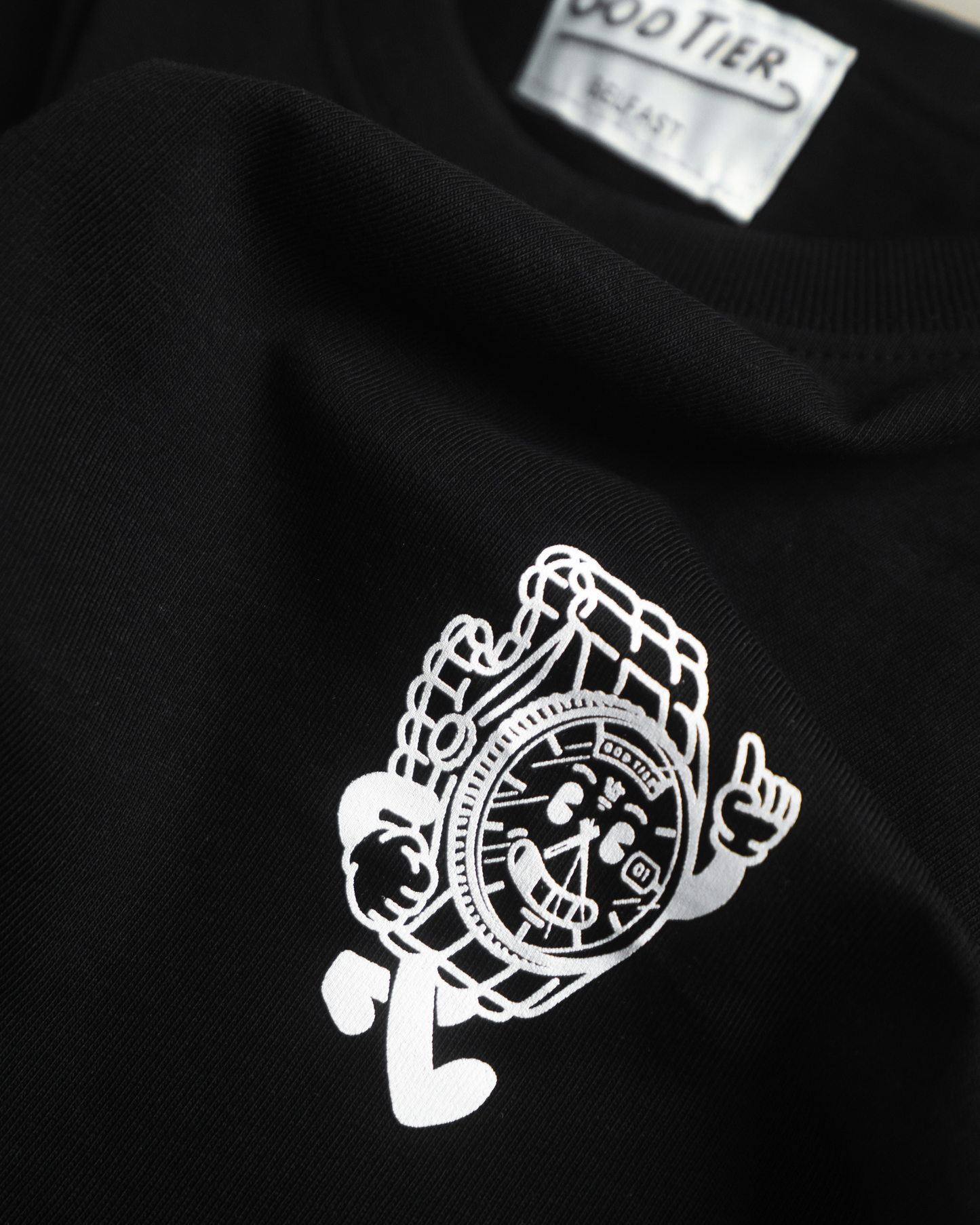 The Watchman Tee - Black
