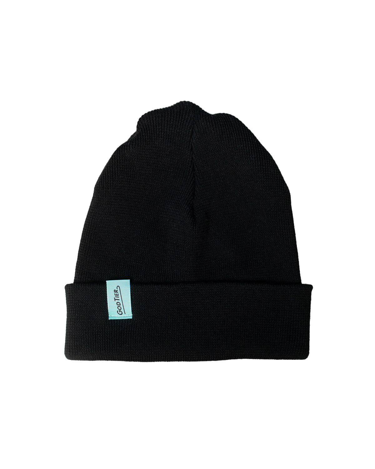 Rib Beanie Black