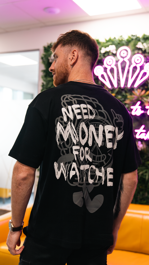 Need Money Tee - Black