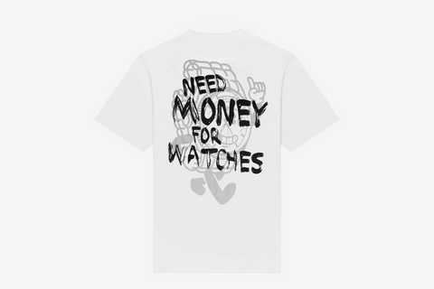 Need Money Tee - White