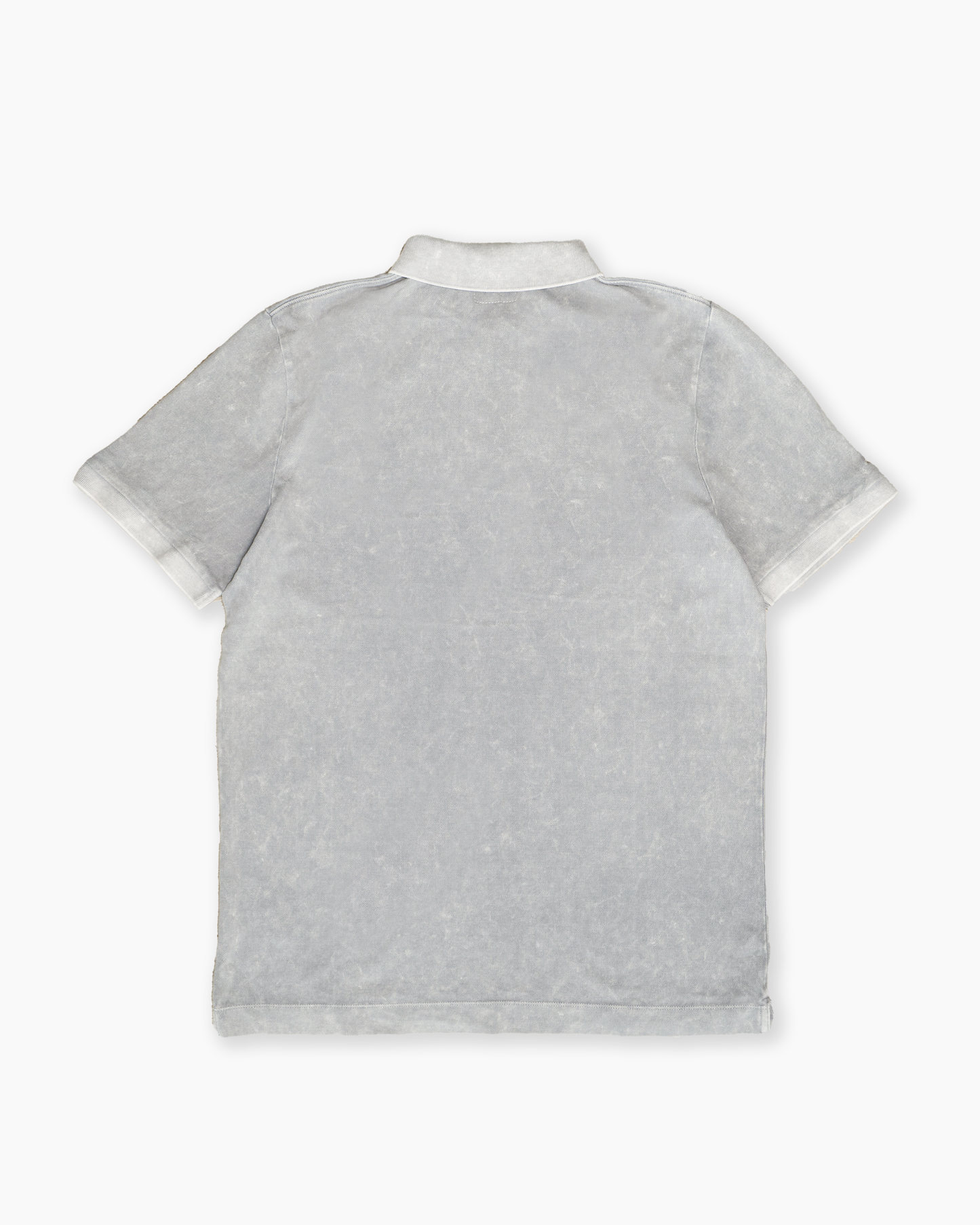 The GT Polo Shirt - Dyed Light Grey